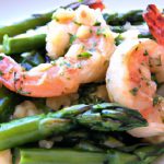 Quick & Flavorful: 15-Minute Pesto Shrimp & Asparagus Skillet