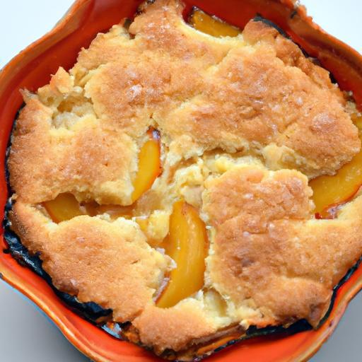 Easy Peach Cobbler Recipe with Irresistible Cake Mix Topping