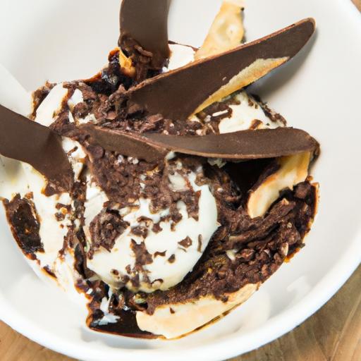 Make Delicious Authentic Stracciatella Gelato! Smooth, creamy Italian ice cream speckled with crunchy chocolate shards. A classic treat. Get the recipe!