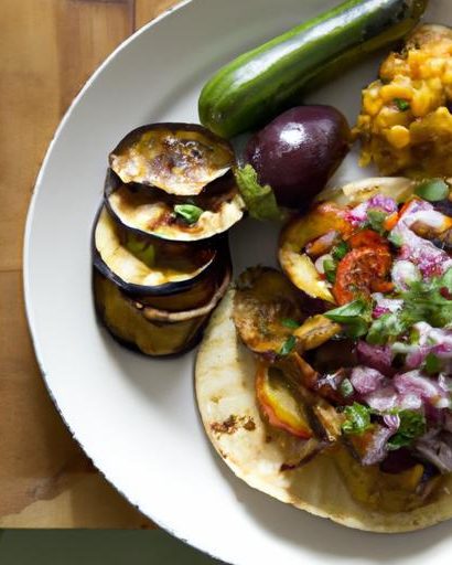 Miso-Glazed Eggplant Tacos with Zesty Corn Salsa Delight