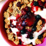 Amazing Vegan Berry Crumble