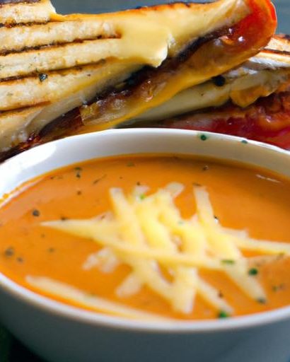 The Ultimate Grilled Cheese and Tomato Soup Duo Unveiled