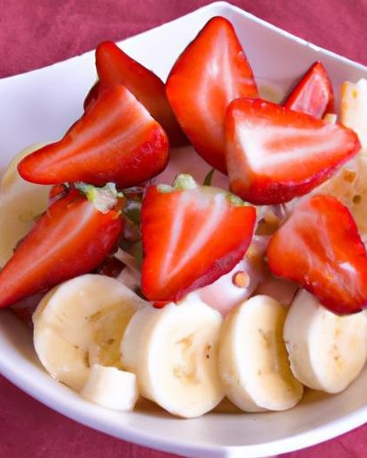 Satisfying Quick Strawberry Banana Power Bowl