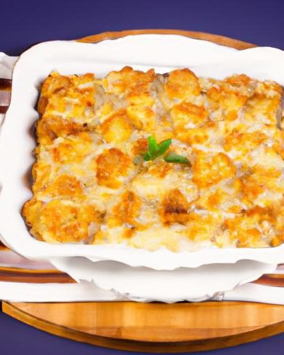 Delicious Easy Tater Tot Casserole