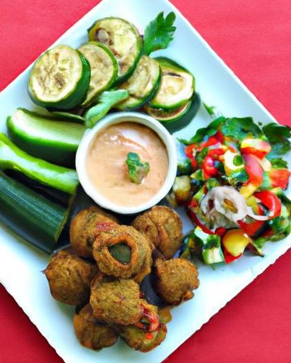 Crunchy Falafel With Fresh Cucumber-Tomato Relish Delight