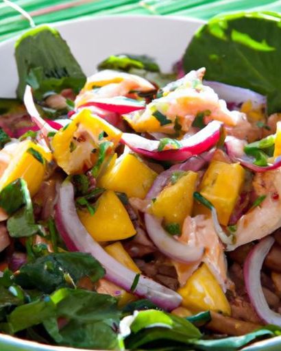 Tropical Twist: Discover the Unique Mango Curry Chicken Salad