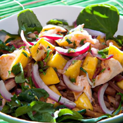 Tropical Twist: Discover the Unique Mango Curry Chicken Salad