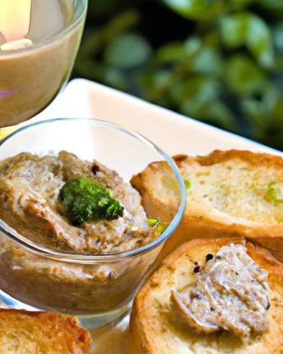 Savor Tuscany: Chicken Liver Pâté on Crispy Crostini