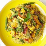 Wholesome Couscous Delight: Roasted Veggie Harmony
