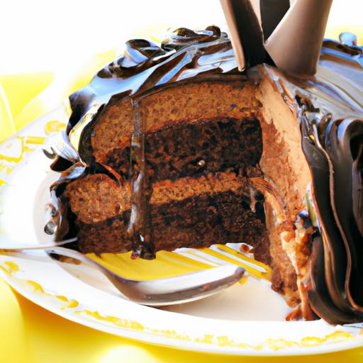 Simply Irresistible: Yellow Cake Meets Fudge Chocolate Frosting