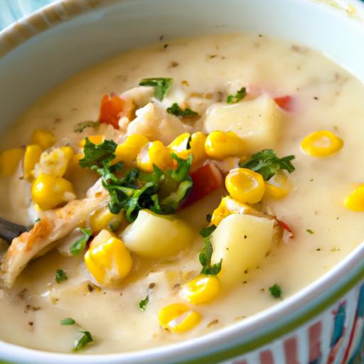 Hearty Chicken and Corn Chowder: Comfort in a Bowl