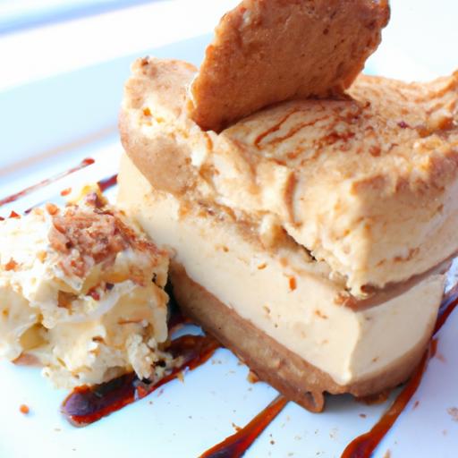 Indulgent Biscoff Cookie​ Butter Cheesecake:⁣ A Sweet Delight