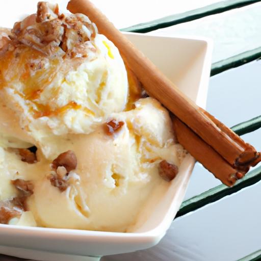 Indulge in Creamy Horchata Ice Cream with Warm Cinnamon