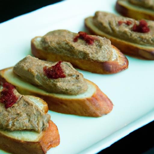 Savor Tuscany: Irresistible Chicken Liver ⁢Pâté Crostini