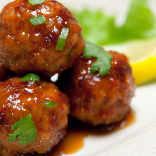Sticky‌ Orange Chicken Meatballs: A Zesty Twist on Comfort Food