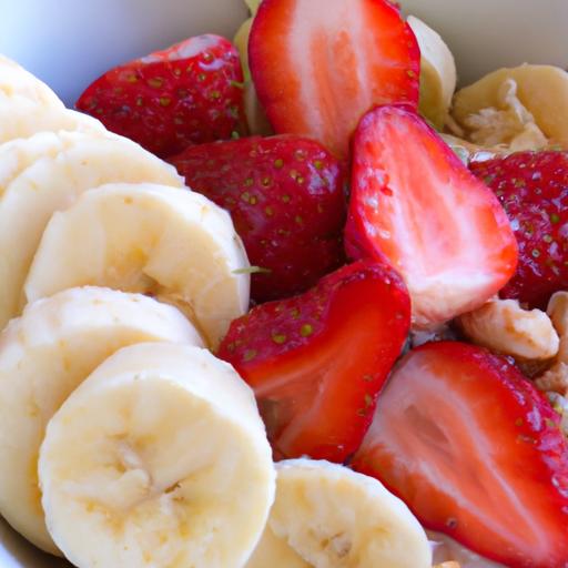 Energize Your Morning: Protein-Packed Strawberry Banana Bowl