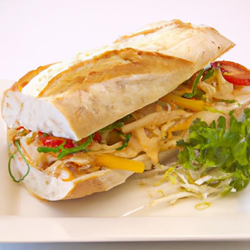 Zesty Vietnamese chicken Salad‌ Sandwich: A ⁣Flavorful Bánh Mì Feast