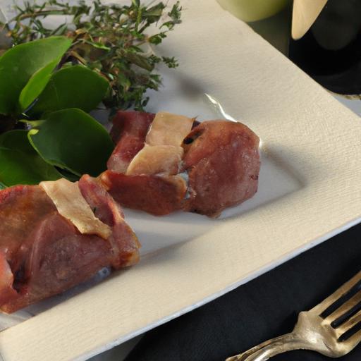 Savor Saltimbocca: Veal Cutlets with Prosciutto ⁣& Sage