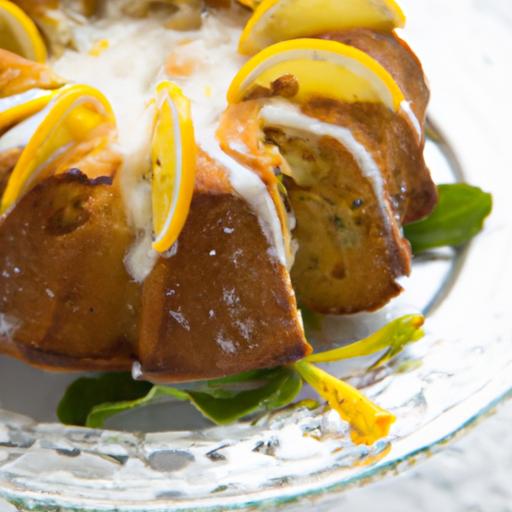 Zesty Lemon & Elderflower Cake: A Floral Citrus Delight