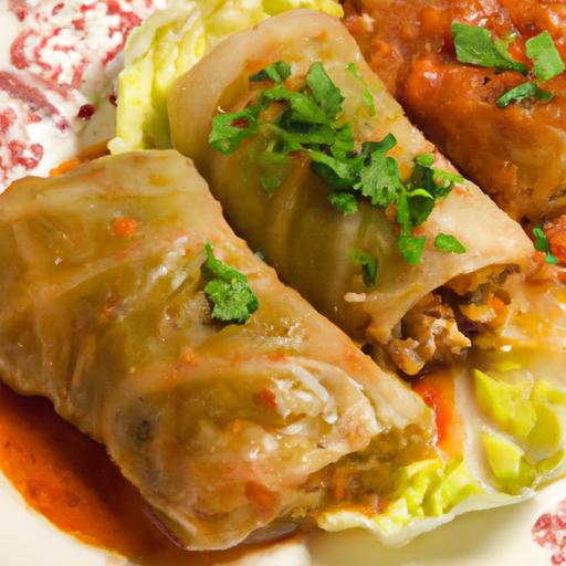 Hearty Old-fashioned Stuffed Cabbage Rolls with Ground Beef