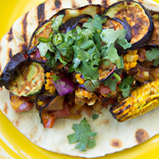 Miso-Glazed Eggplant ⁤Tacos with Zesty Corn salsa Delight