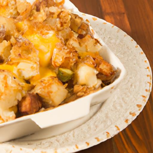 Golden Tater tot Casserole: A Classic Comfort Hotdish Delight