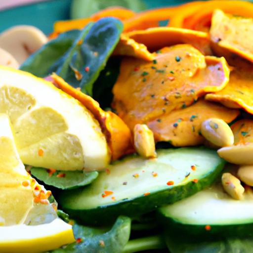 Brighten Your Plate: Easy Vegan Buddha Bowl with Zesty​ Lemon-Tahini