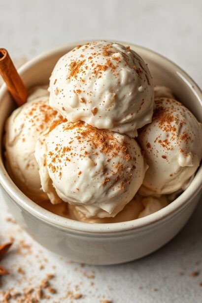Creamy Chai Spice ice cream swirl, a delicious classic flavor twist.