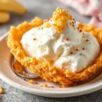 Classic fried ice cream with crispy cornflake crust.
