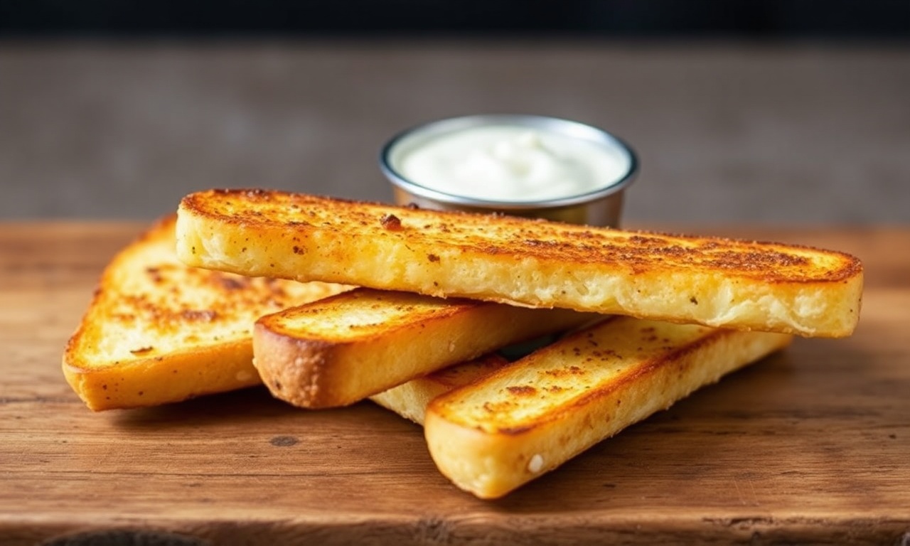 Rise French toast sticks for dipping: Dunk & delight.