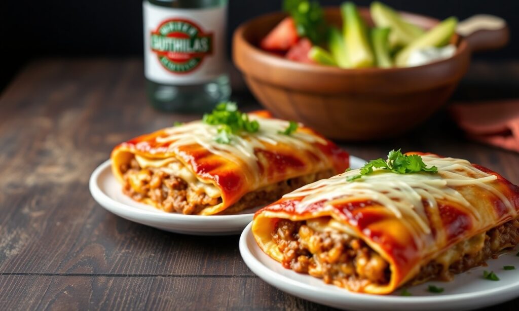 Authentic classic beef enchiladas for your own masterpiece.