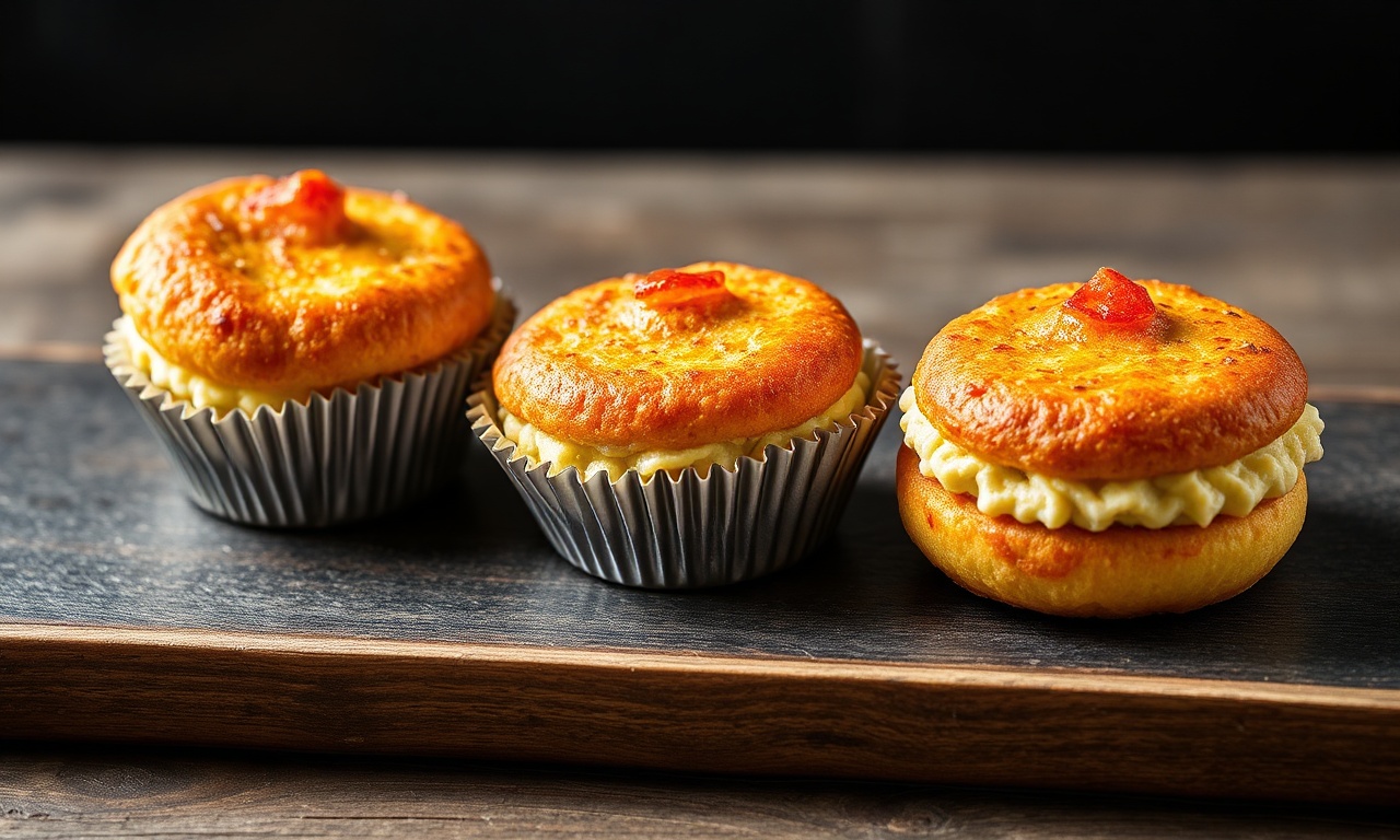 Authentic delicious Maryland deviled crab cakes ready to serve.