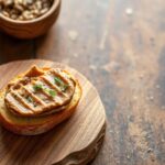 Irresistible chicken liver pâté crostini, a taste of Tuscany.