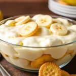 Authentic Southern banana pudding with Nilla Wafers.