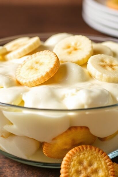 Authentic Southern banana pudding with Nilla Wafers.