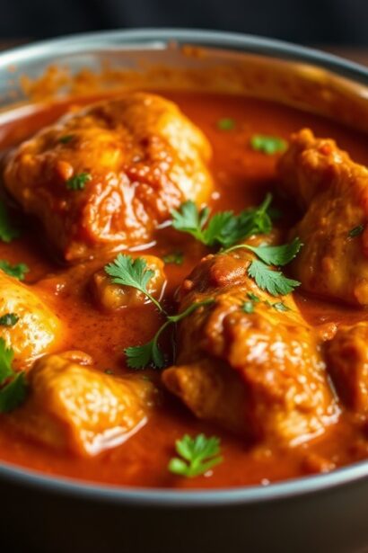 Effortless Indian Butter Chicken: creamy Murgh Makhani recipe.