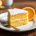 Making perfect orange creamsicle cake recipe and tips.