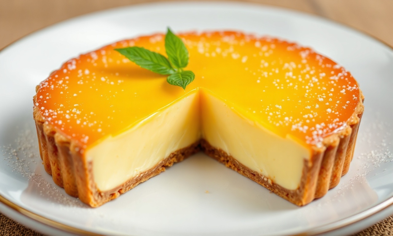 Irresistible charm of delicious quindim tarts.