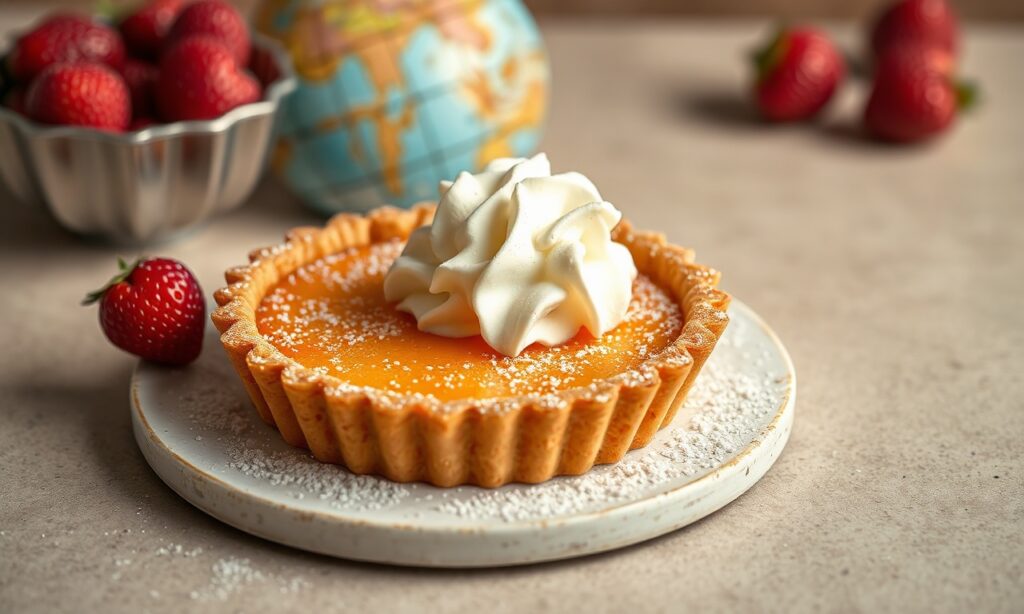 Irresistible charm: Golden quindim tarts, a bite of sunshine.