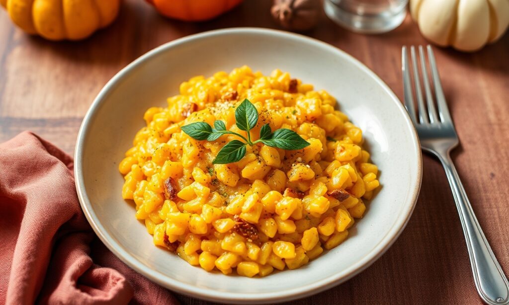 Delicious easy butternut squash risotto, creamy and seasonal comfort food.