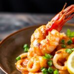 Quick chili garlic shrimp recipe, ready in 15 minutes.