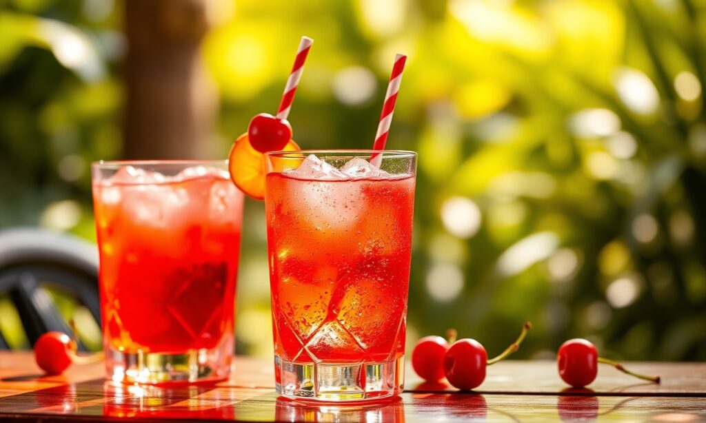 Perfect Classic Shirley Temple: A refreshing, non-alcoholic vintage cocktail.