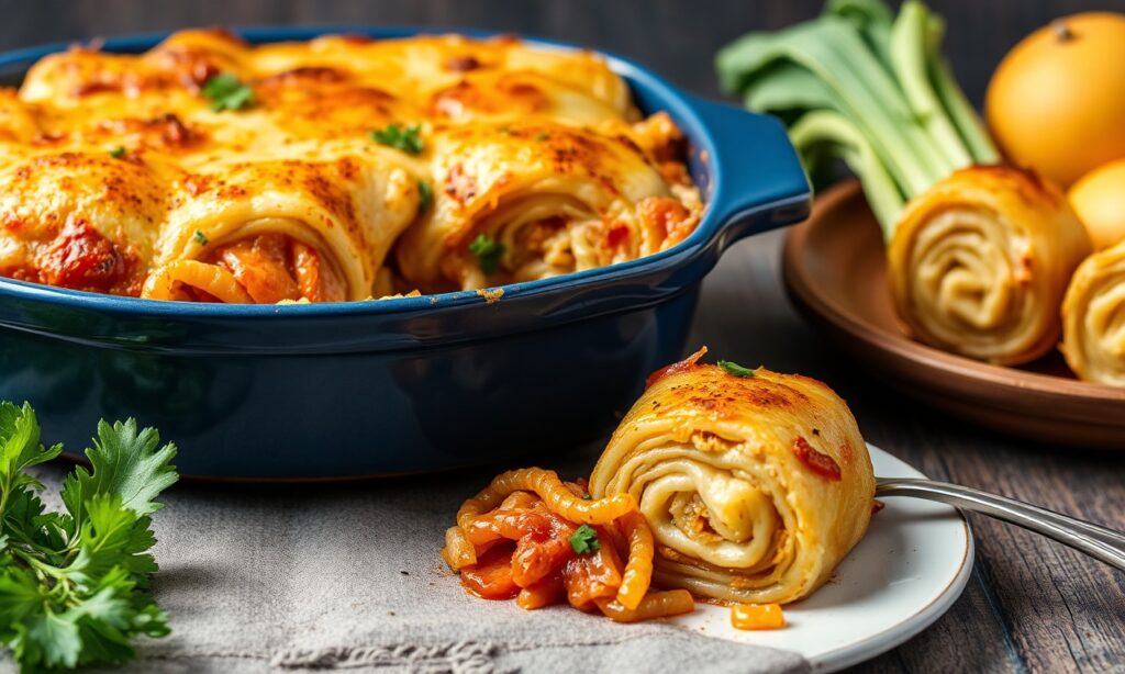 Delicious Easy unstuffed cabbage roll casserole for a comforting meal.