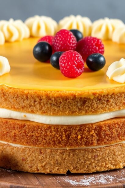 Foolproof Princess Torte with perfect marzipan topping.