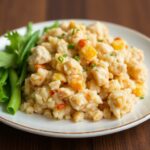 Ultimate chicken rice casserole: comforting dish perfection.
