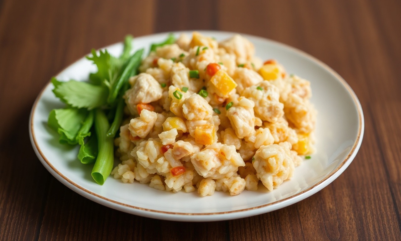 Ultimate chicken rice casserole: comforting dish perfection.