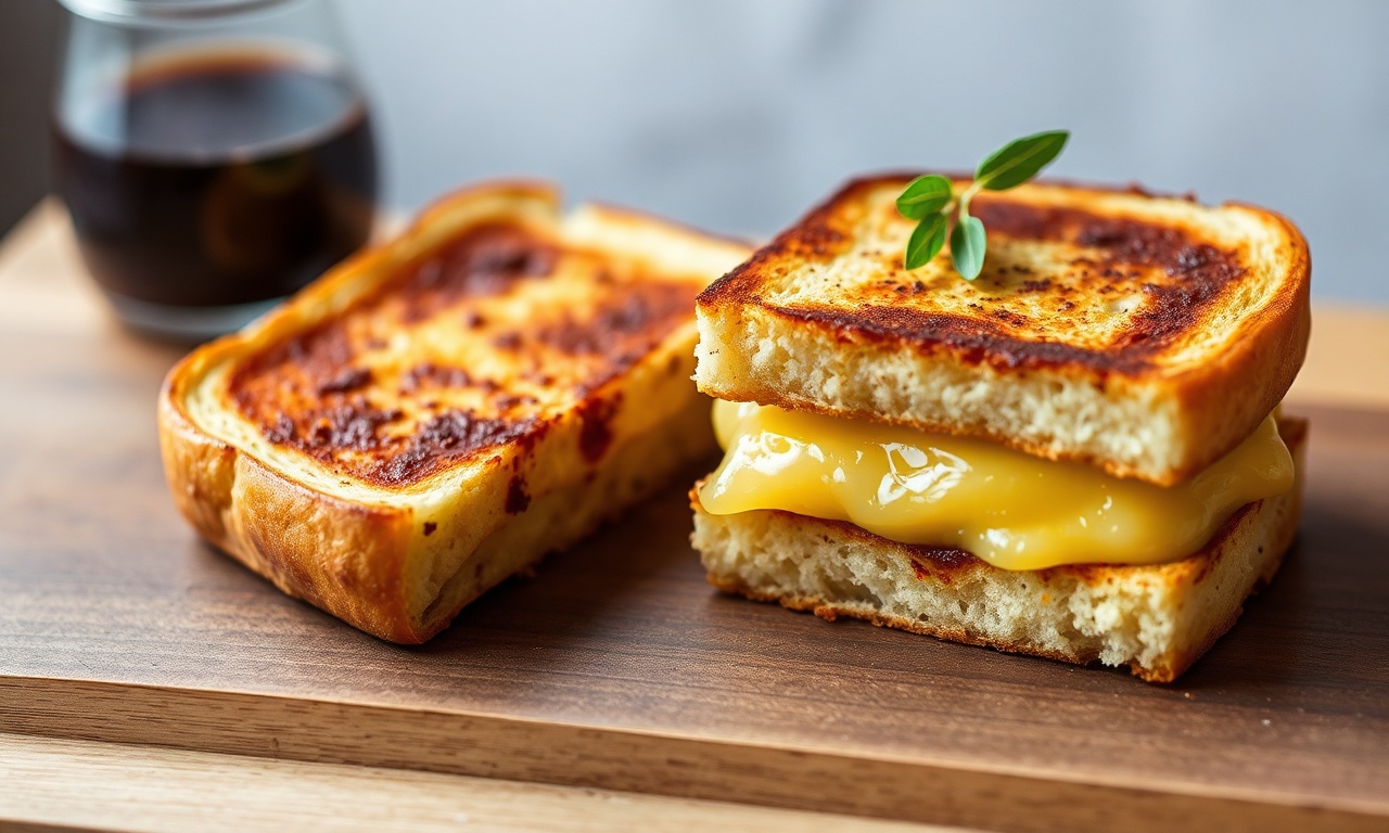 Savory Croque Monsieur bread pudding, a delightful and rich dish.