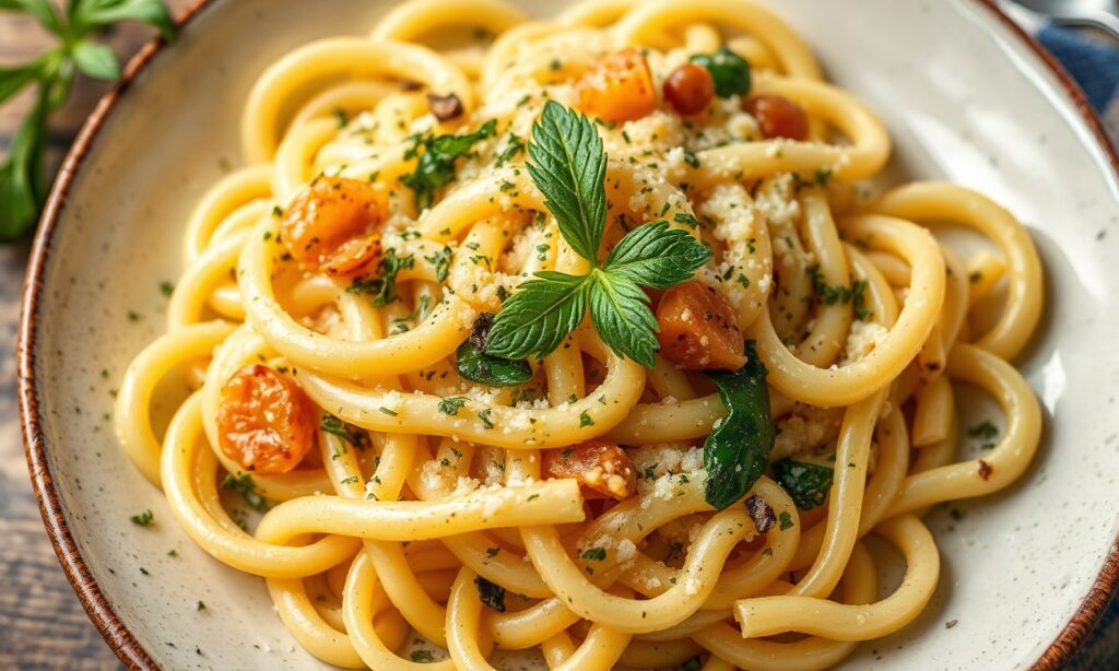 Delicious authentic German spätzle, a rustic kitchen classic.