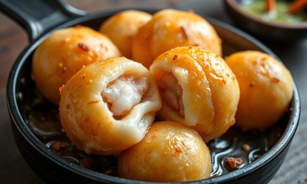 Mastering authentic Japanese takoyaki octopus balls unveiled.