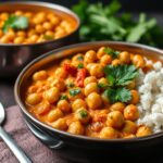 Perfect chana masala curry, a flavorful one-pot Indian dish.